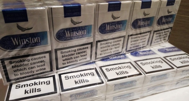 Покупать сигареты Winston Blue выгодго в Ирландий